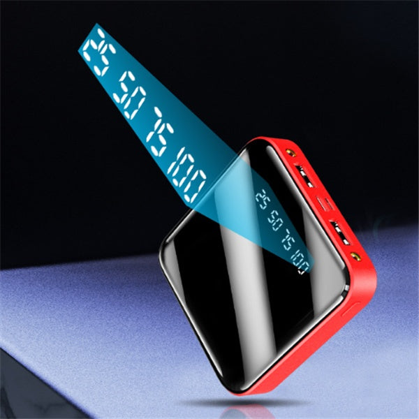 Mini 20000 MAh Portable Digital Display Power Bank
